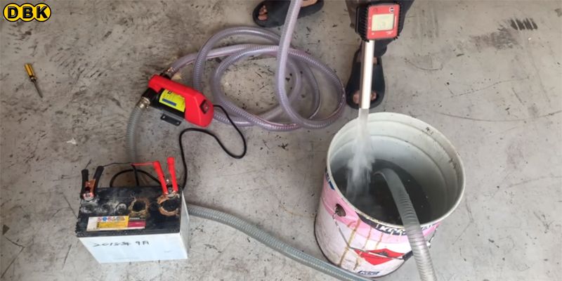 Bộ máy bơm dầu Diesel định lượng 12V LG-1005F 3