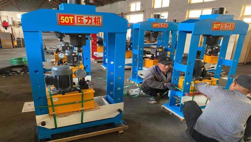 Bàn ép thủy lực 50 tấn SY-50T 2