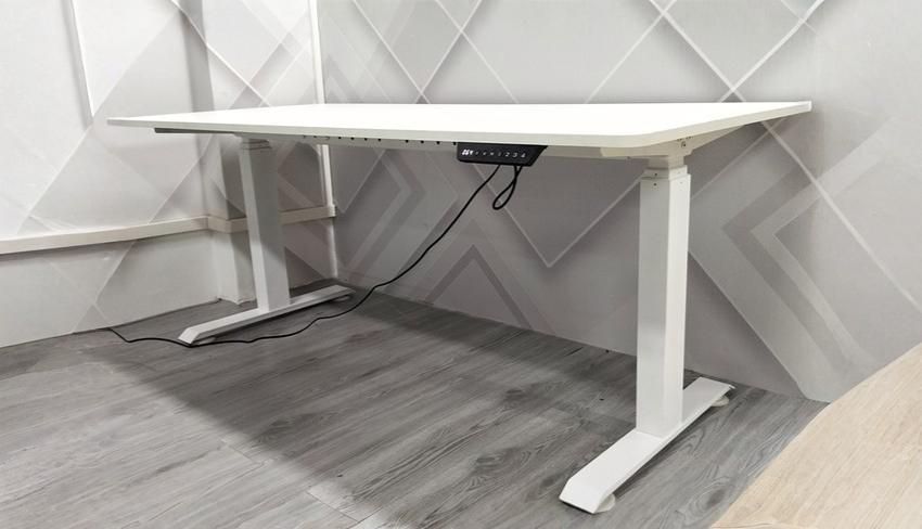 Bàn nâng hạ màu trắng - DBK Việt Nam