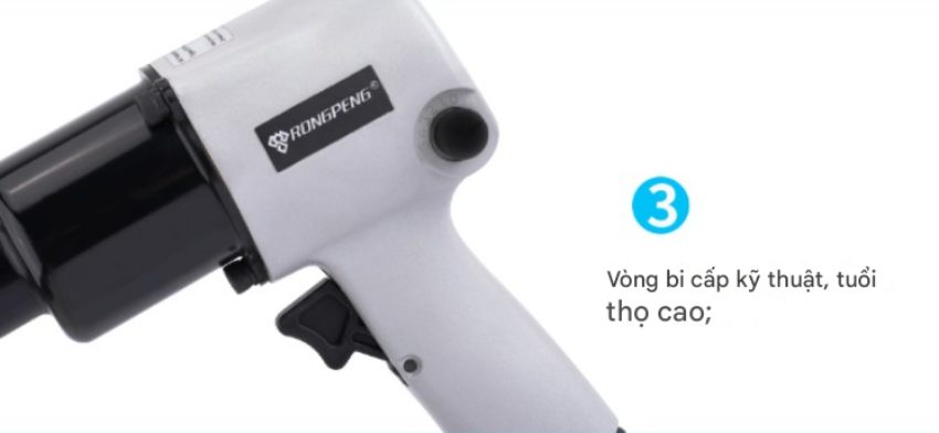 Đặc điểm nổi bật của bộ súng vặn bu lông 1/2 inch RONGPENG RP7807 3