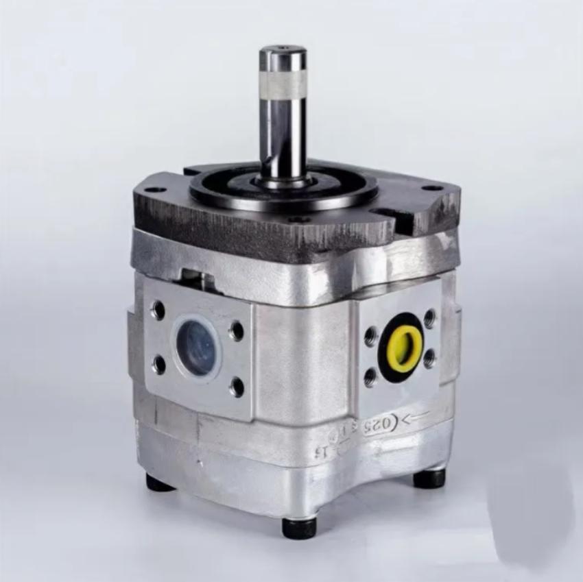 Bơm thủy lực bánh răng IPH4A/4B ren 1, lưu lượng 129 ml/r