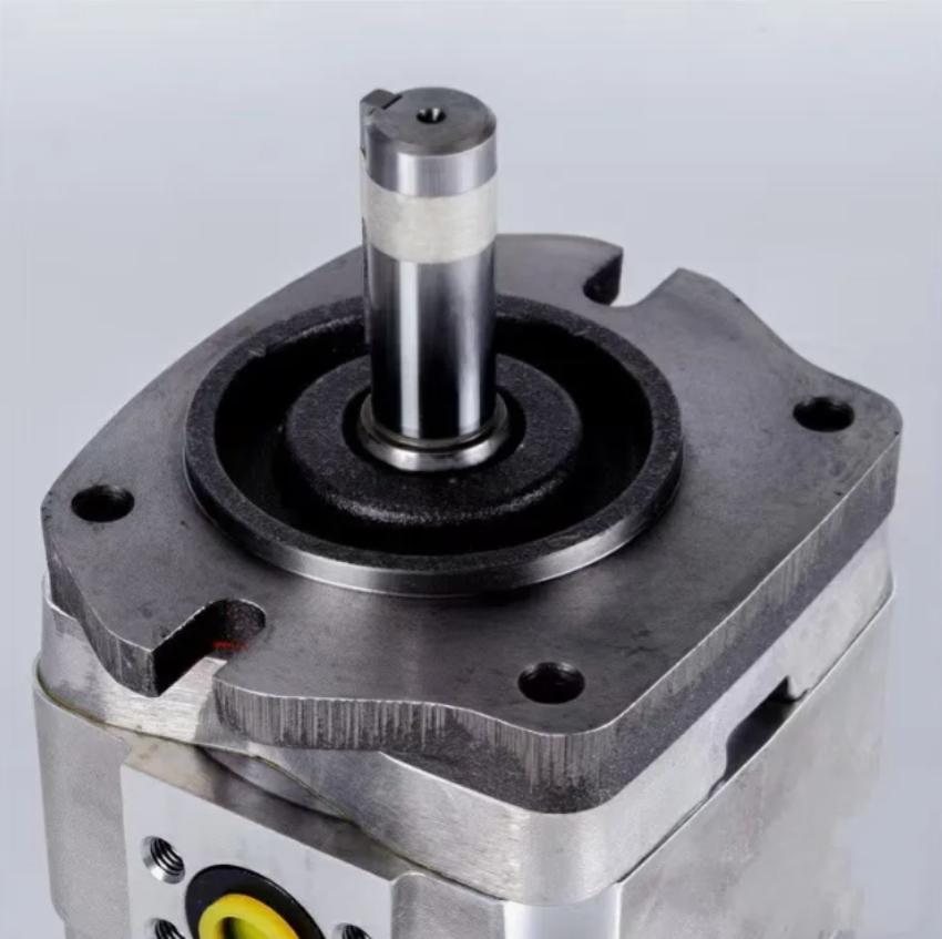 Bơm thủy lực bánh răng IPH4A/4B ren 1, lưu lượng 129 ml/r