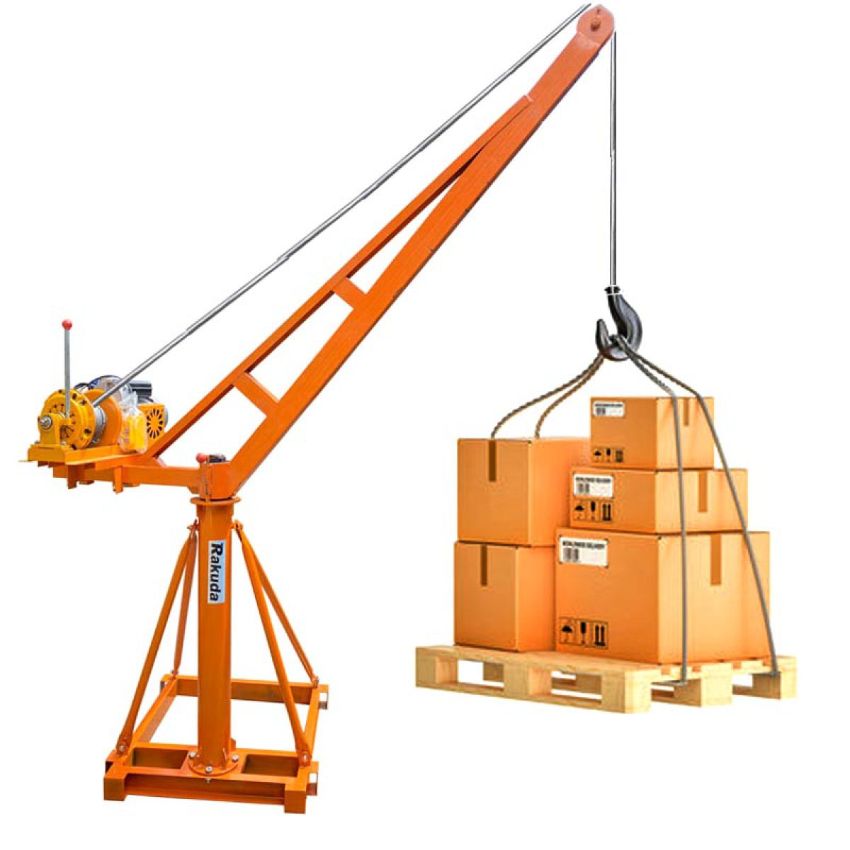 Cẩu xoay 360 độ (có động cơ) 200 Kg 2