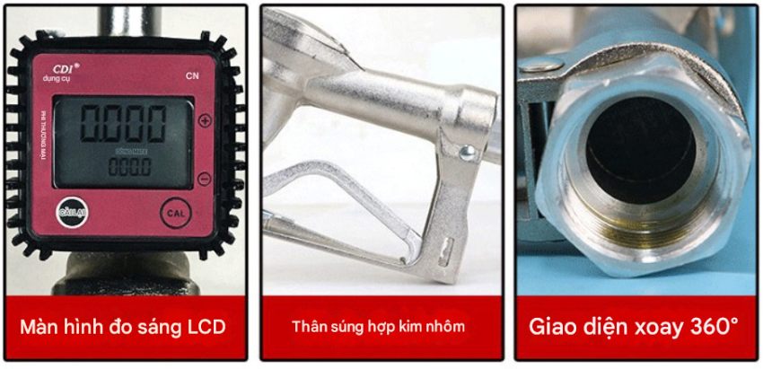 Ưu điểm vượt trội của cò bơm có hiển thị lưu lượng LG-1018E 1