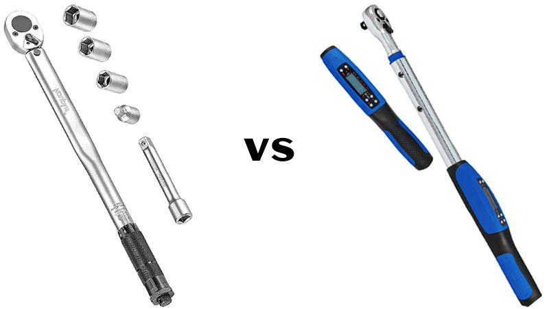 Cờ lê lực điện tử khác gì với cờ lê lực thường?