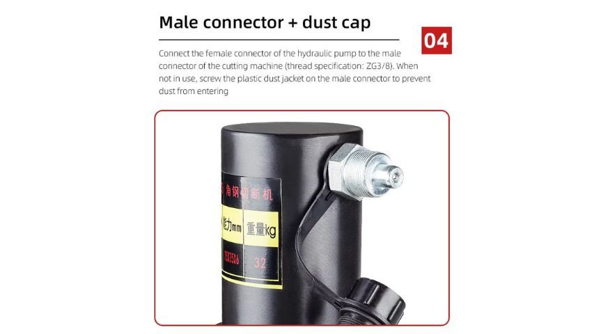 Ưu điểm kỹ thuật của đầu cắt V thuỷ lực CAC-75 (HHJG-60) 4