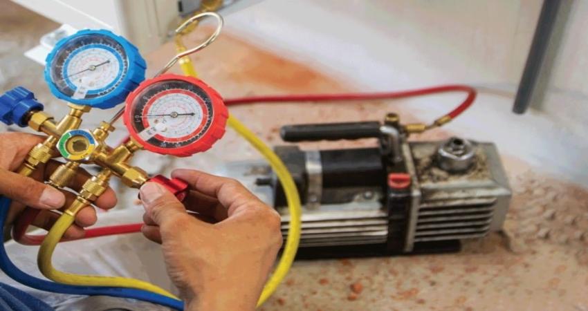 Cách sử dụng dầu cho máy bơm chân không 4