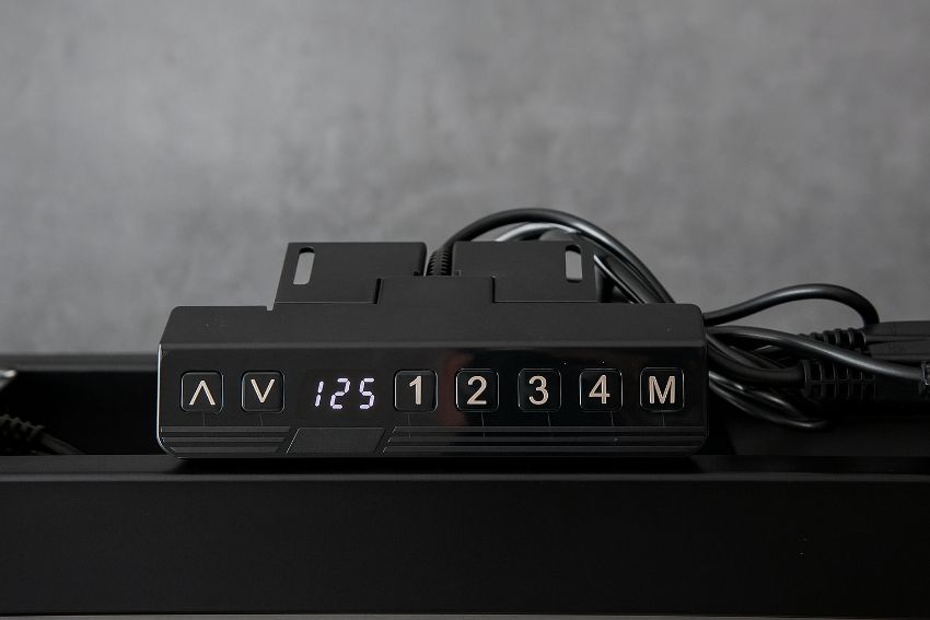 Hướng dẫn sử dụng bảng điều khiển bàn nâng hạ màu đen