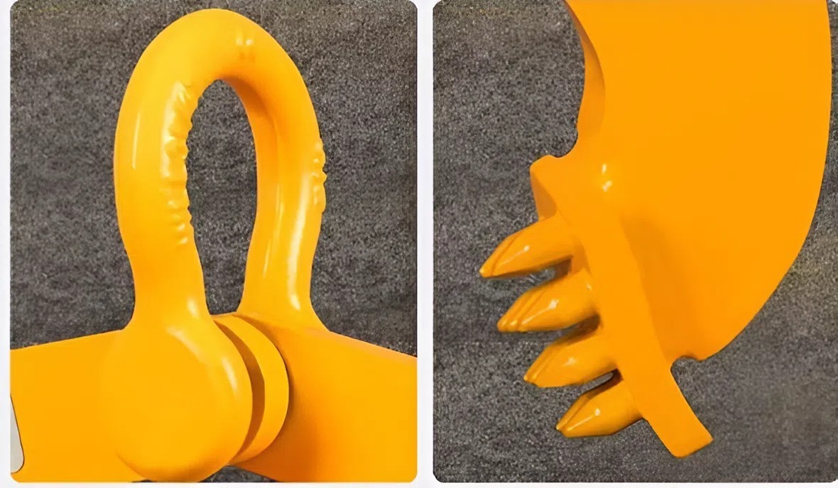 Thân kẹp kéo pallet 2 tấn KPL2 bền bỉ nhờ làm bằng vật liệu cao cấp