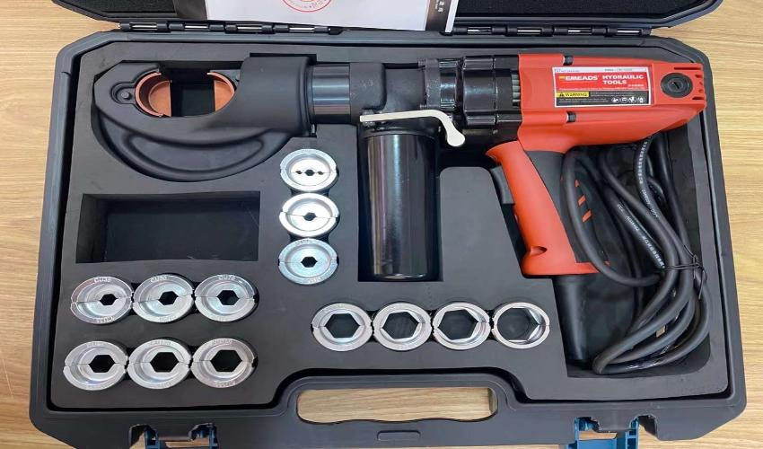 Máy ép cos thủy lực dùng điện