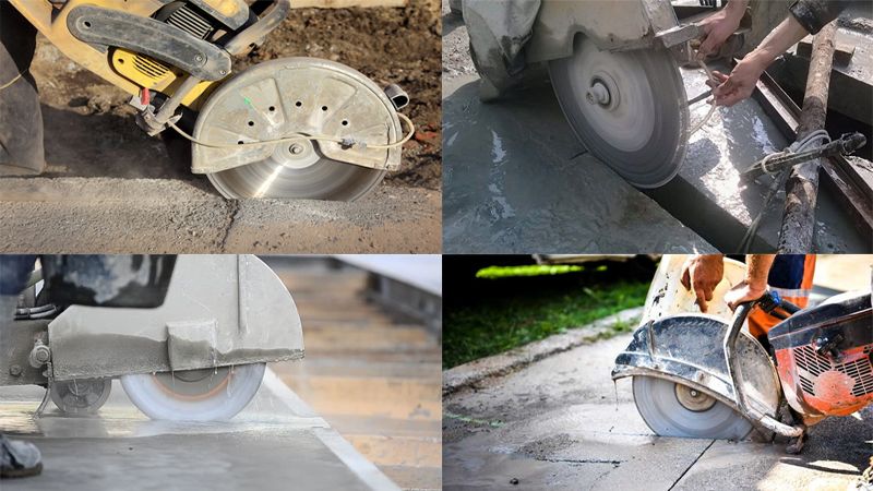 Lợi ích khi sử dụng lưỡi cắt bê tông