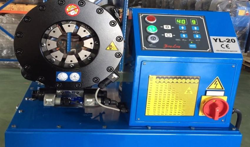 Máy bấm ống thủy lực công nghiệp