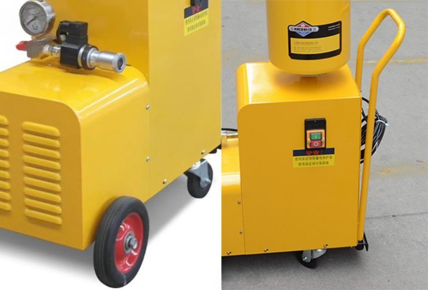 Máy bơm mỡ bò bằng điện KOCU GZ-D1 3