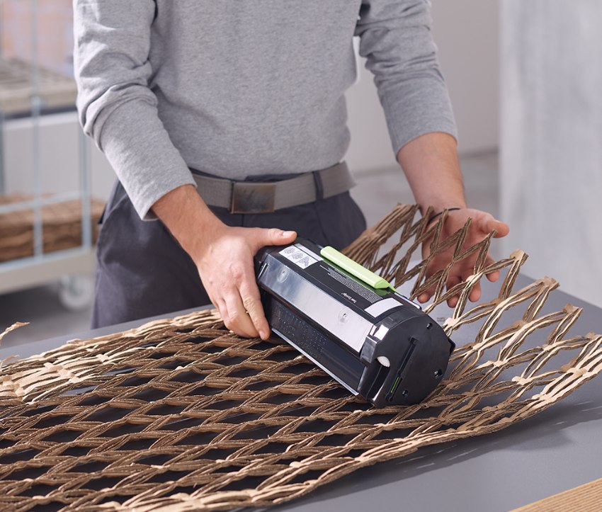 Ưu điểm vượt trội của máy cắt băm bìa Carton HSM Profipack C400 3