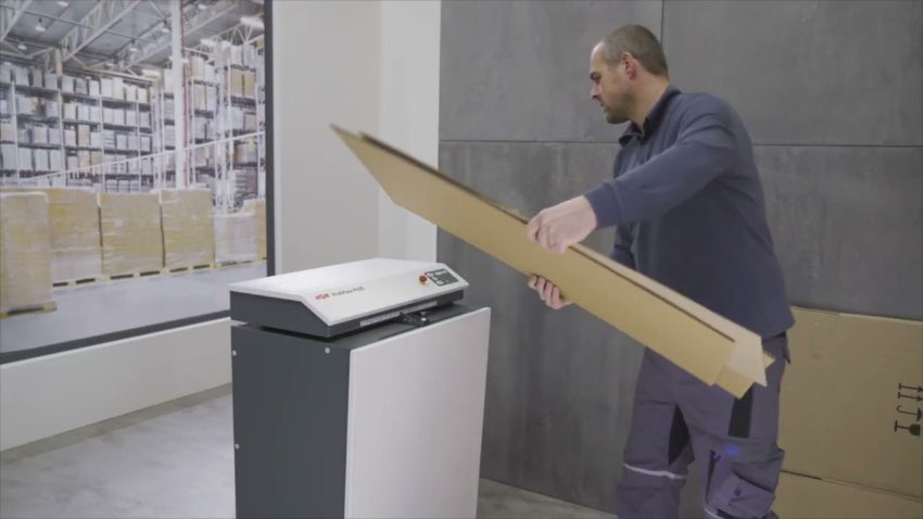 Máy cắt bìa Carton HSM Profipack P425 (lót thùng)