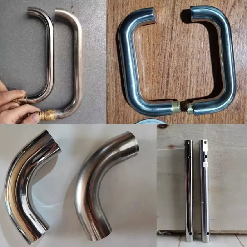 Lĩnh vực ứng dụng máy chà nhám & đánh bóng ống tròn dạng cong DBK-MC75