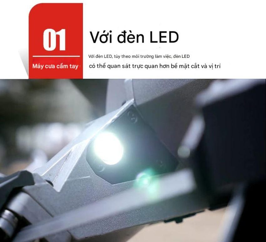 Tính năng ưu việt của máy cưa vòng cầm tay dùng pin DBK BR2104M