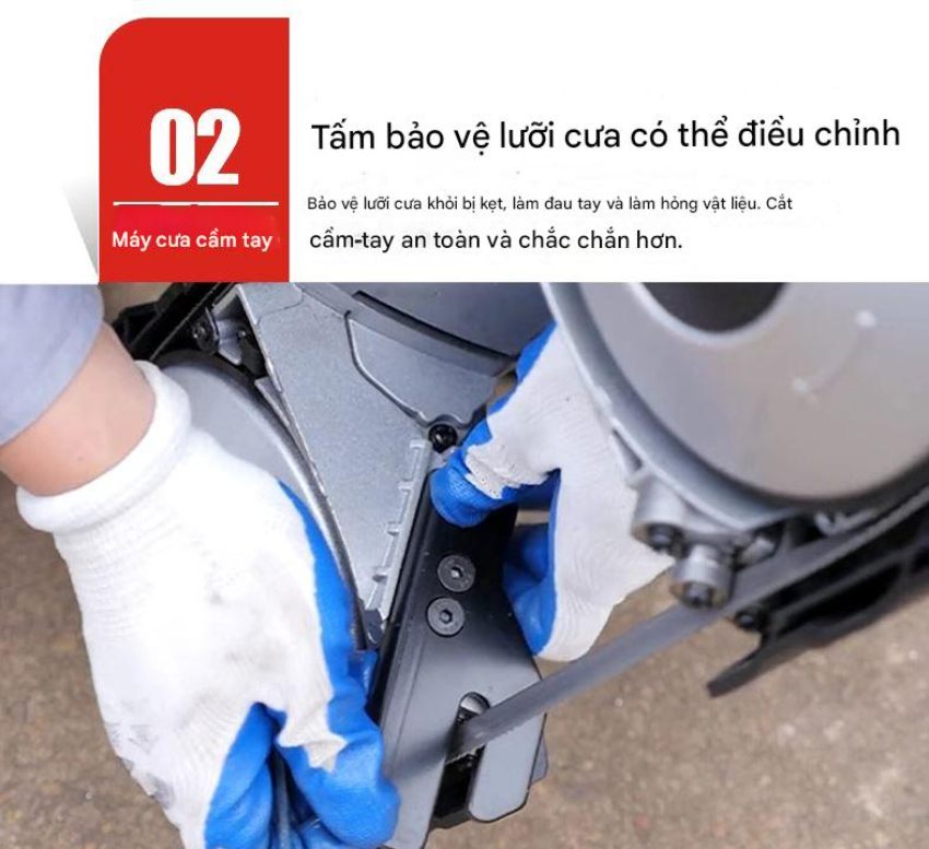 Tính năng ưu việt của máy cưa vòng cầm tay dùng pin DBK BR2104M 1