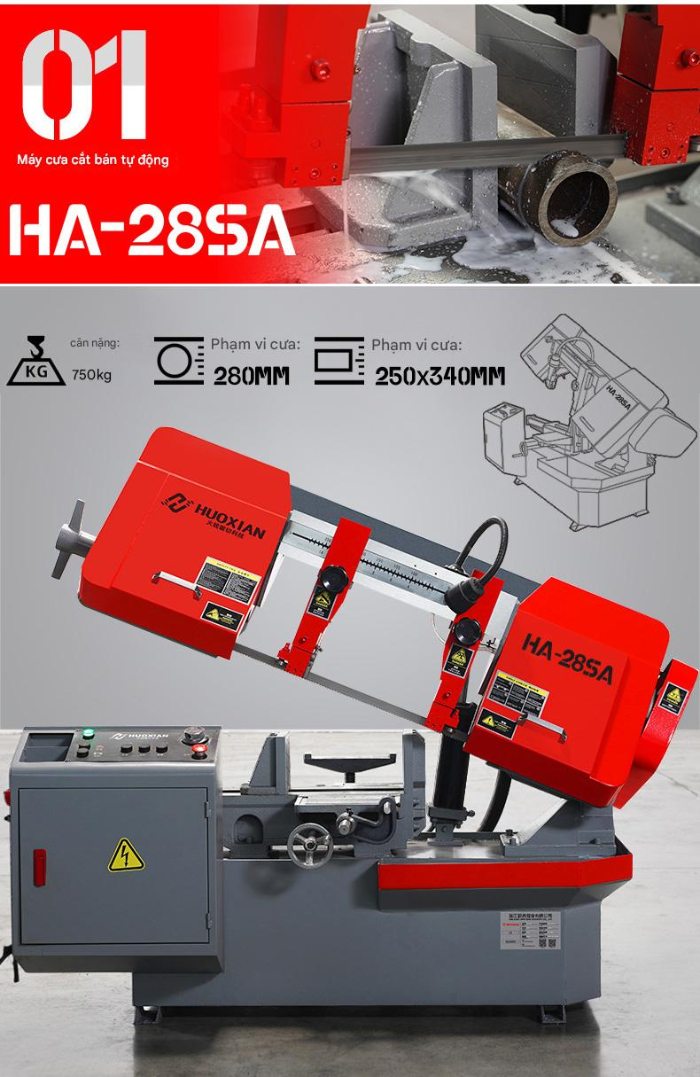 Máy cưa vòng CNC DBK HA-28SA 1