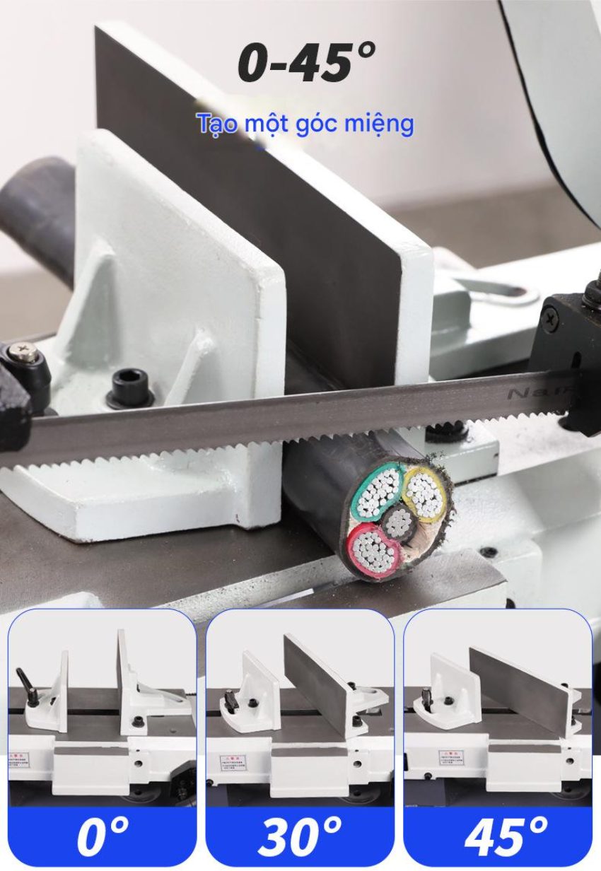 Máy cưa vòng đứng DBK HX-712N (750W) 4