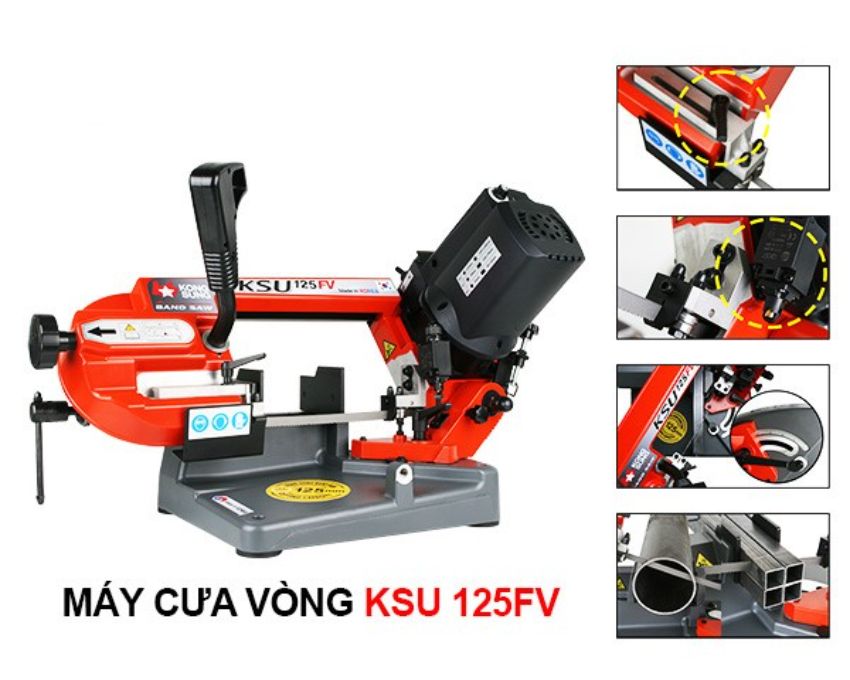Máy cưa vòng KONGSUNG KSU-125FV