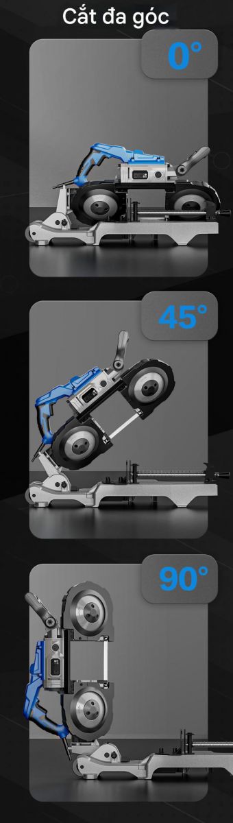 Máy cưa vòng mini DBK KDL-110 11