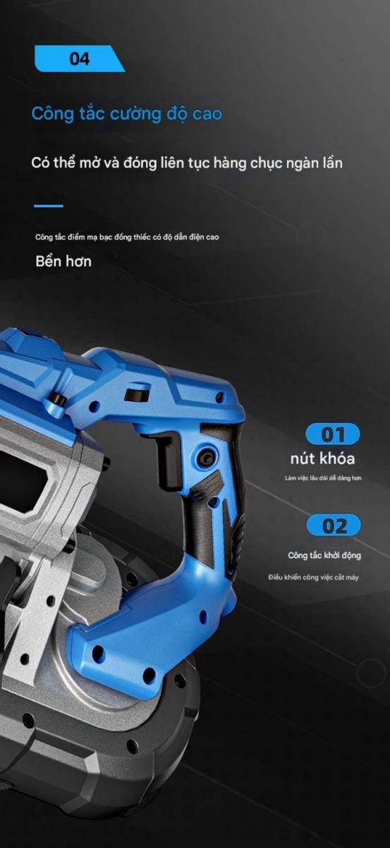 Máy cưa vòng mini DBK KDL-110 5