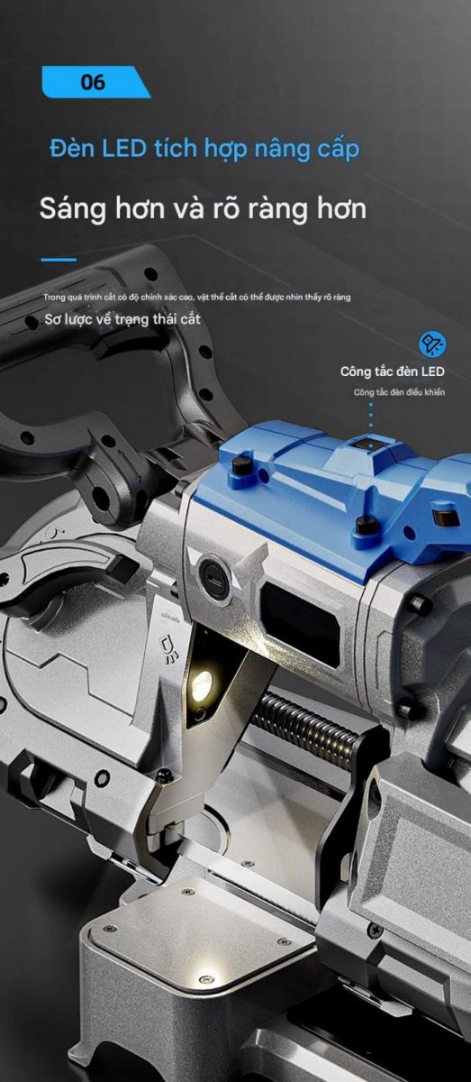 Máy cưa vòng mini DBK KDL-110 7