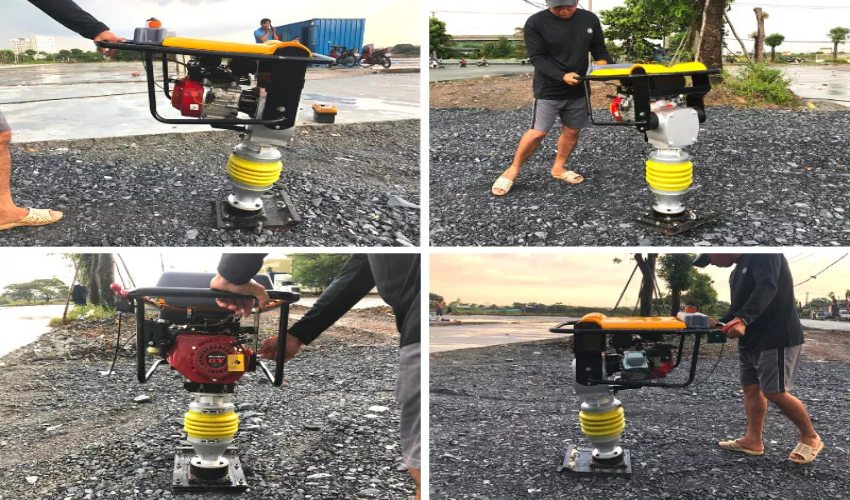 Máy đầm cóc Honda 2