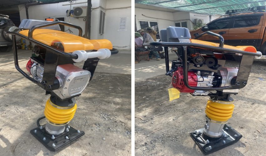 Máy đầm cóc Honda 4