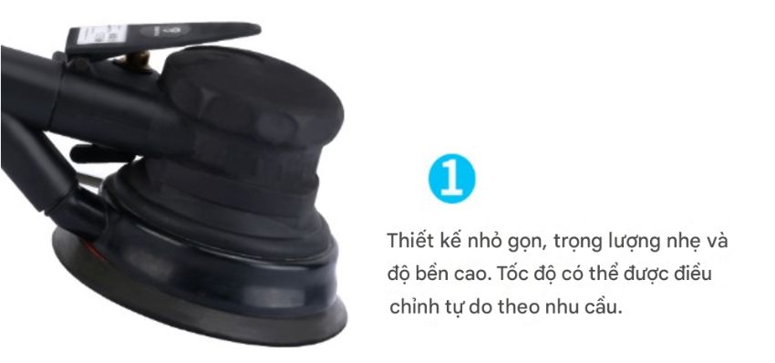 Ưu điểm của máy đánh bóng 5 inch RONGPENG RP7330 1