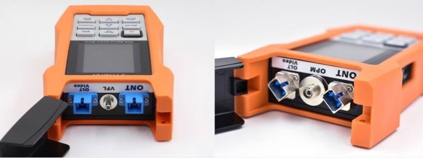 Sự tiện lợi trong thiết kế của máy đo công suất quang GPON Tribrer AOF500 1