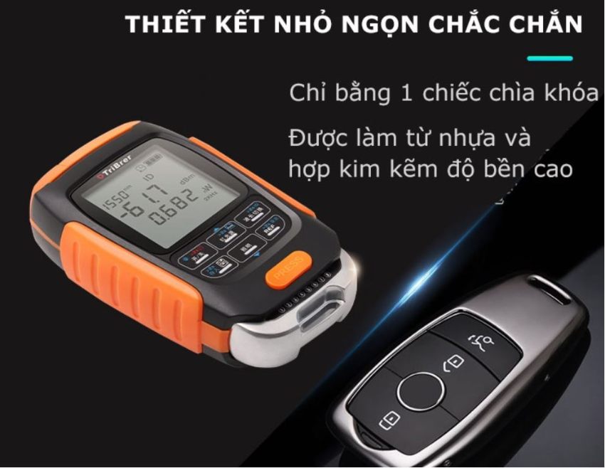 Ưu điểm trong thiết kế của máy đo công suất quang Tribrer APM50 2
