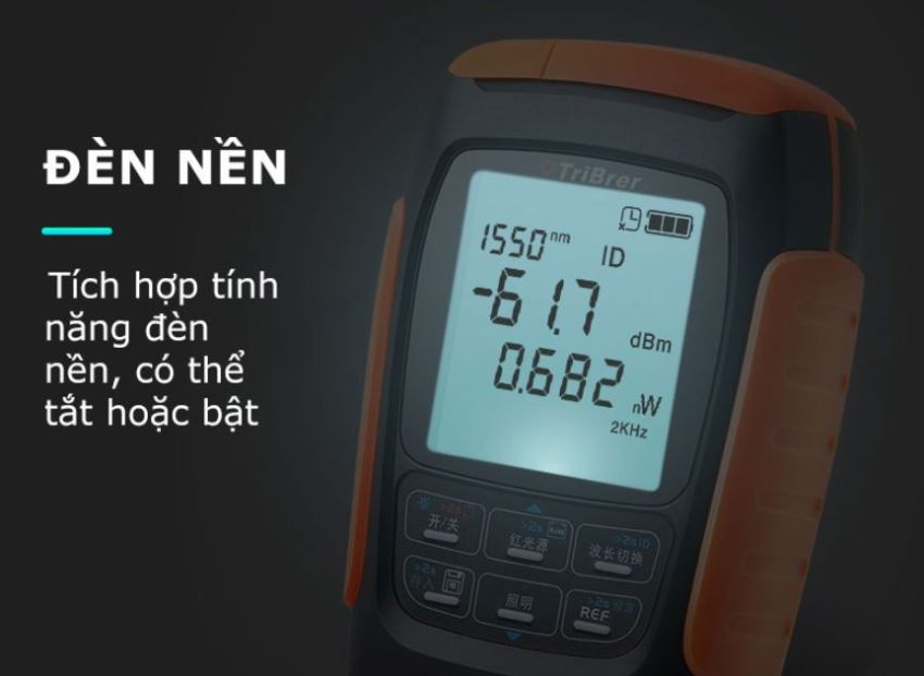 Ưu điểm trong thiết kế của máy đo công suất quang Tribrer APM50 3