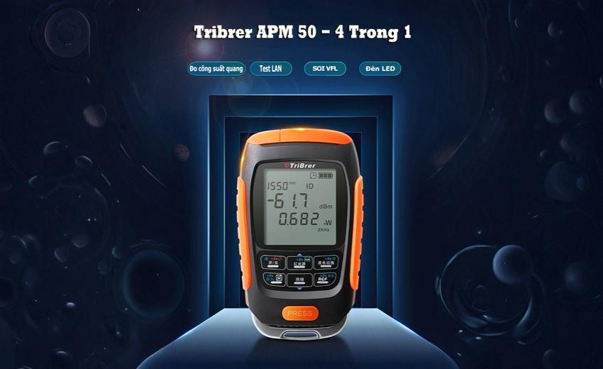 Tiện lợi với 4 tính năng chỉ trong 1 máy đo công suất quang Tribrer APM50