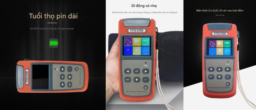 Máy đo OTDR mini JW3305A mang lại ưu điểm đặc biệt gì? 1