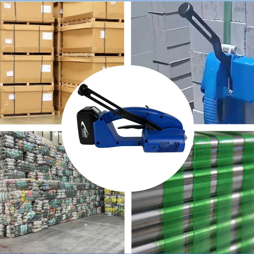 Tổng quan đặc điểm của máy đóng đai chạy pin JDH-16 2