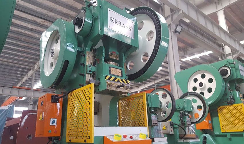 Máy đột dập 12 tấn JB23-12T mang lại những ưu điểm gì?