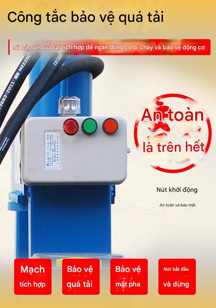 Ưu điểm về cấu tạo của máy ép thủy lực bằng tay 80 tấn DBK805