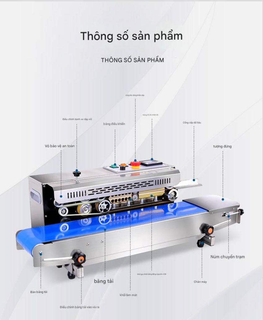 Một số lưu ý khi sử dụng máy hàn miệng túi FR-750W