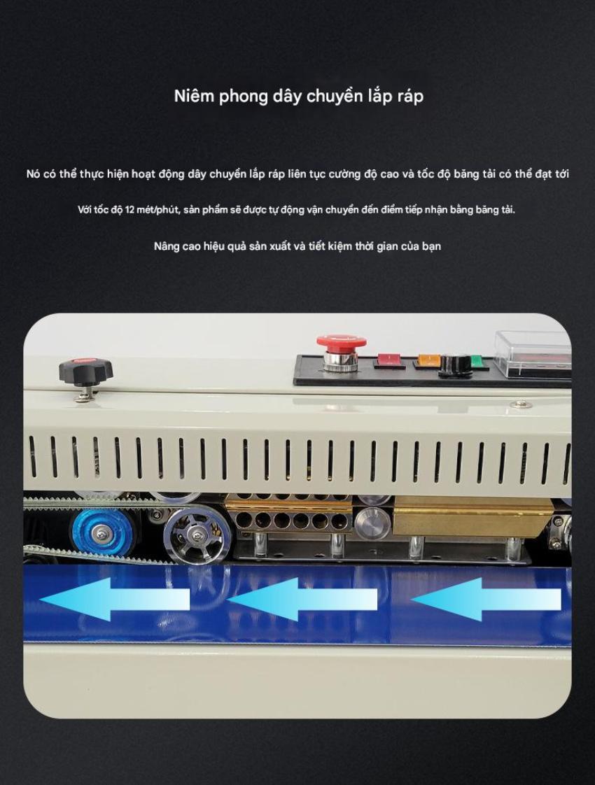 Những tính năng của máy hàn miệng túi FR750WP 1