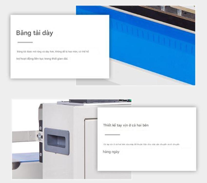 Đặc điểm kỹ thuật của máy hàn miệng túi tự động FR-900