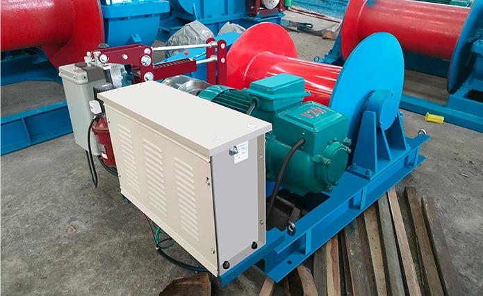 Máy tời kéo cáp điện 5 tấn JK5 1