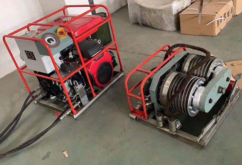 Máy tời thủy lực 5 tấn ZJ-QYS-50 1