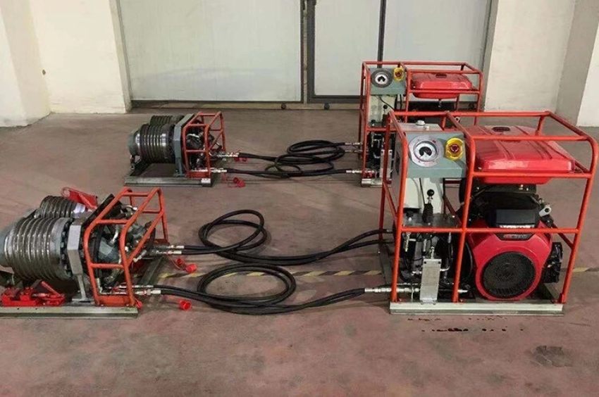 Máy tời thủy lực 5 tấn ZJ-QYS-50 2