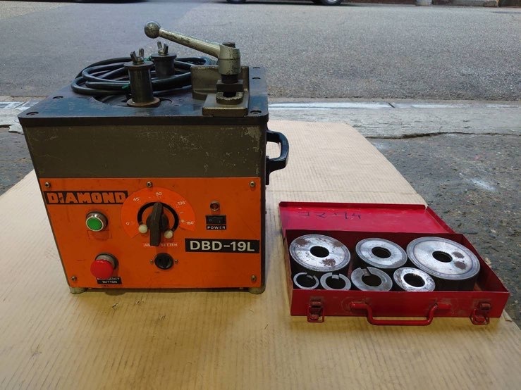 Máy uốn sắt mini 19mm Diamond DBD-19L 3