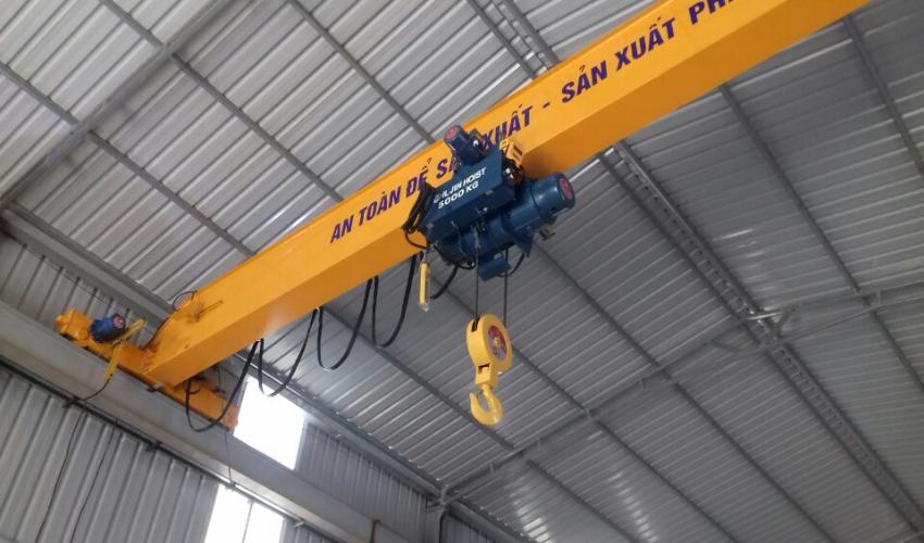 Pa lăng cầu trục dầm đơn