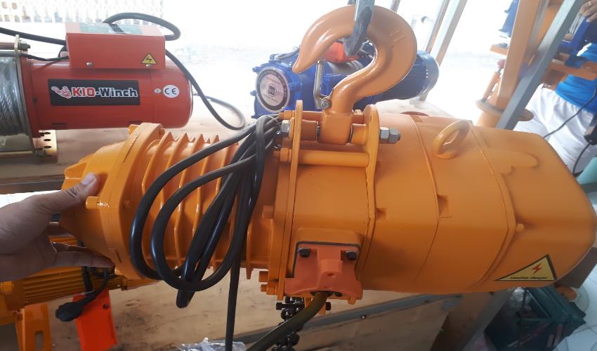 Pa lăng xích điện cố định 3