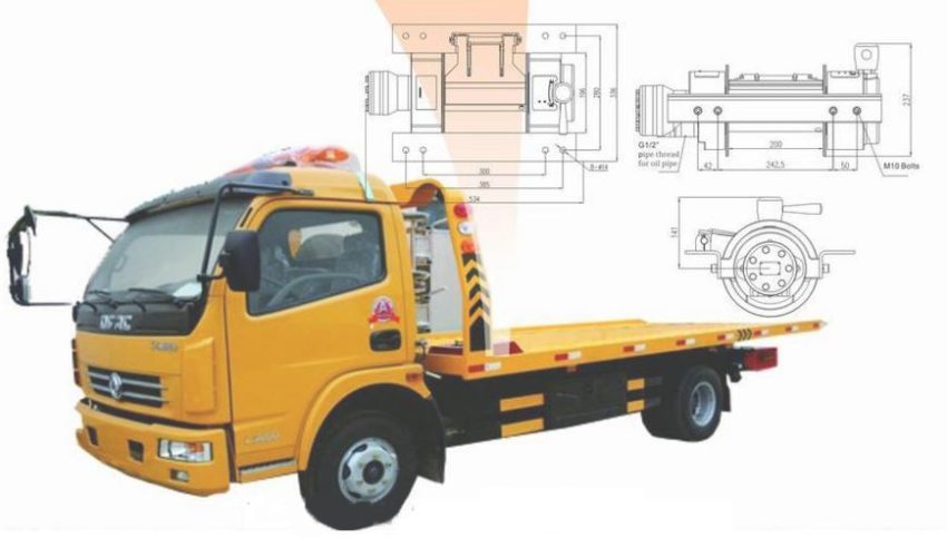Tời thủy lực 10000 LBS NVH 8000