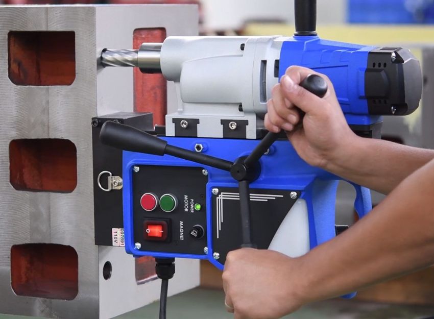 Ứng dụng của máy khoan từ trong thực tế